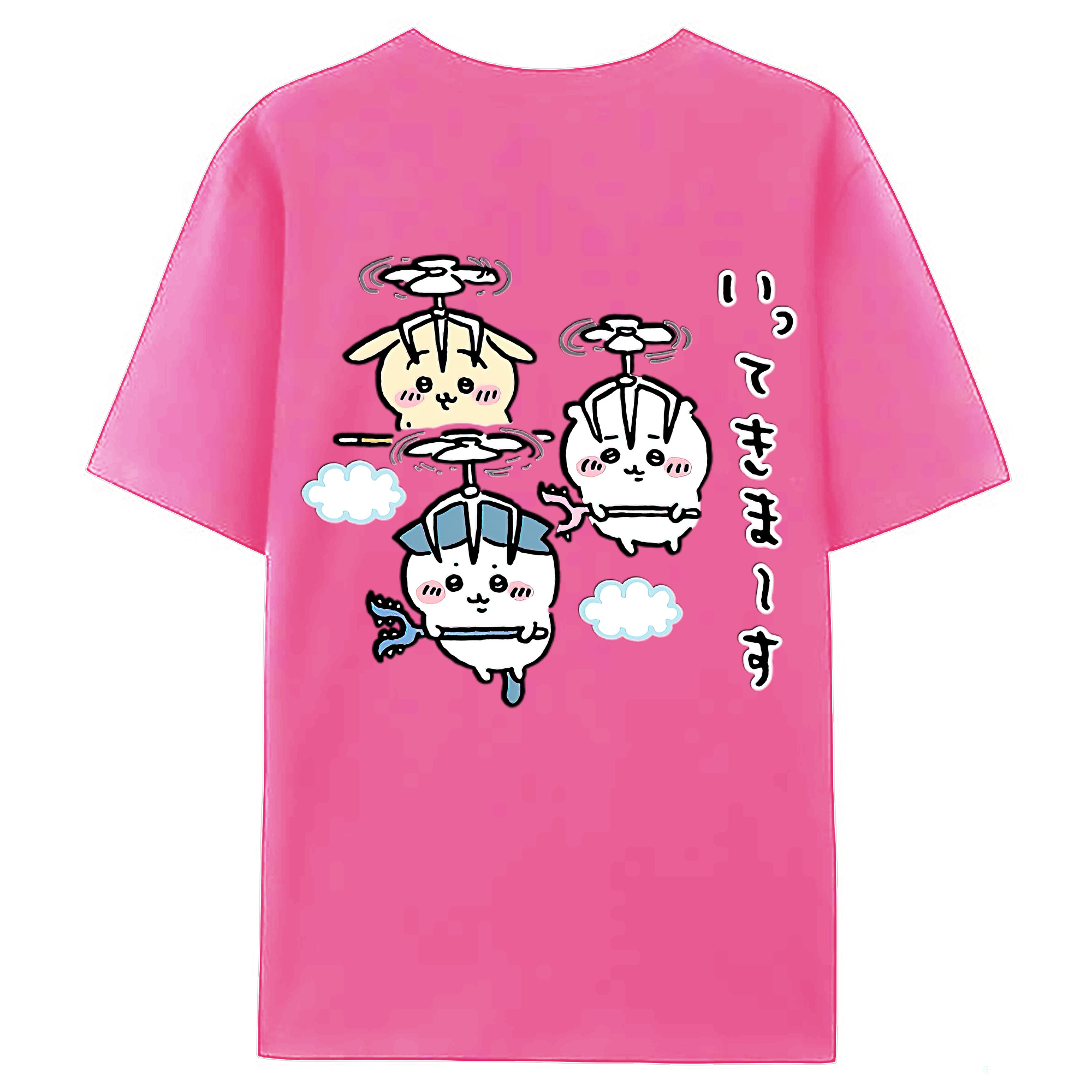 （画像用） ちいかわ ちいかわ Chii-kawa chiikawa レディース半袖Tシャツ(バックプリント)